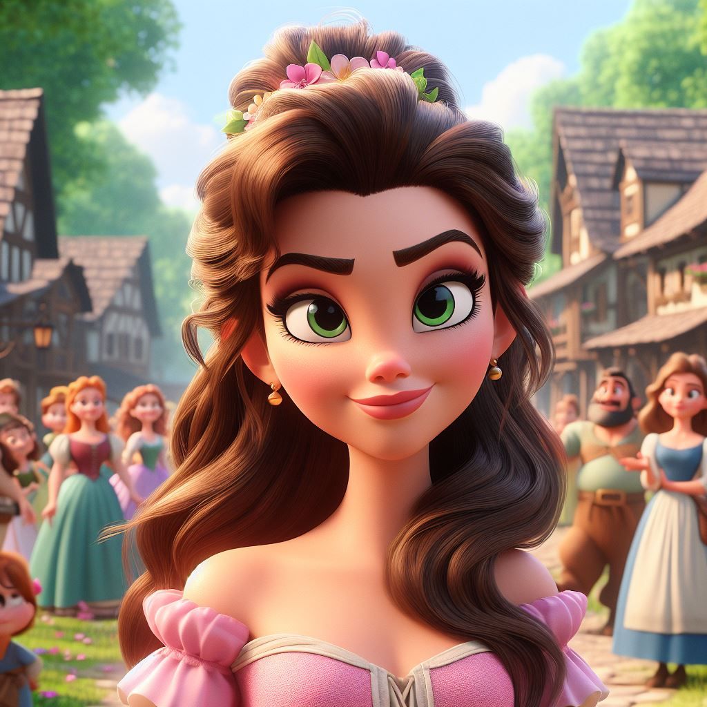 The Disney Princess Shrug of Confidence