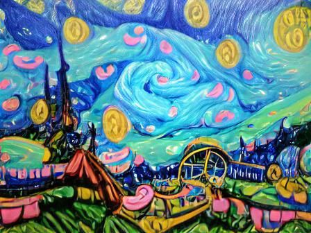 starry night reimagined
