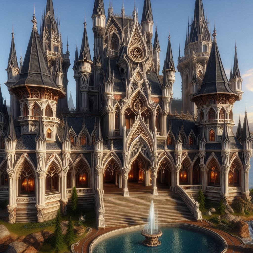 Venetian Gothic Castle