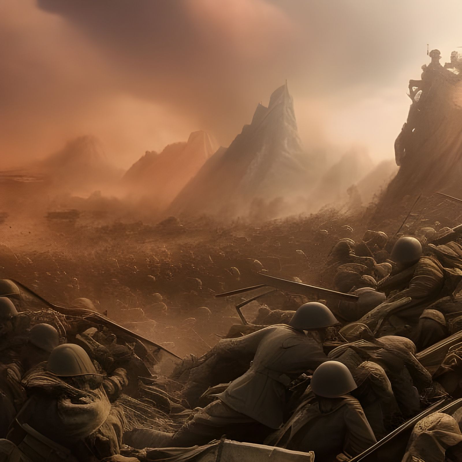 Throw your soldiers into position, with which there is no escape, and