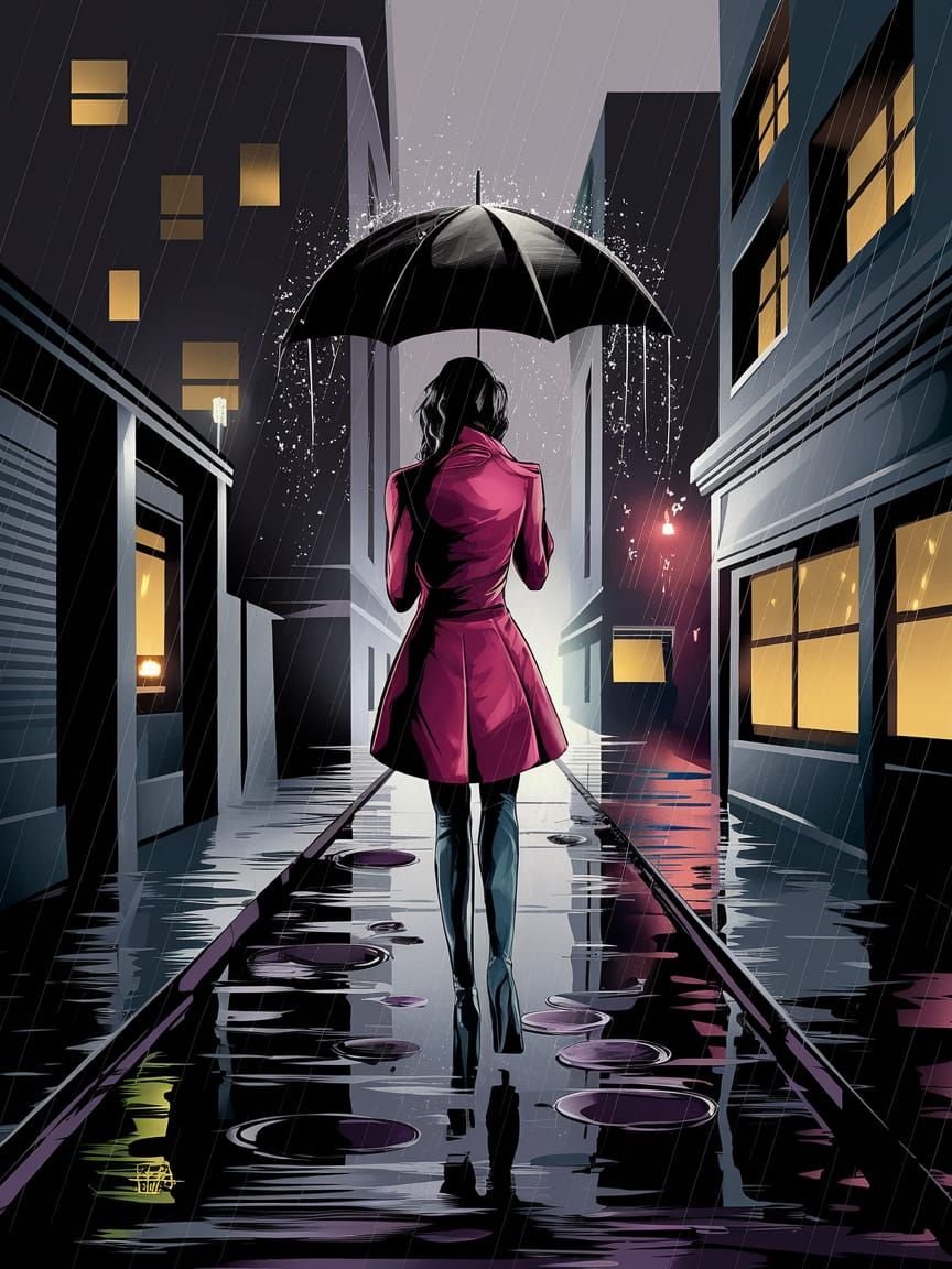 Dark and Gloomy Night