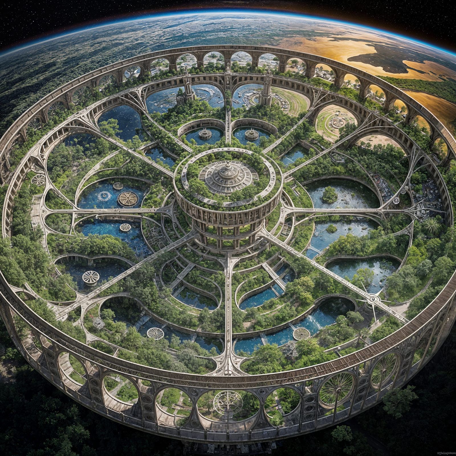 Elysium Novum ("Ezekiel's Wheel")