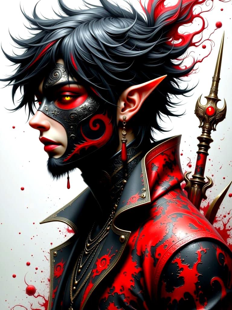 Rock Drummer Emoji with Devil Horns Gesture