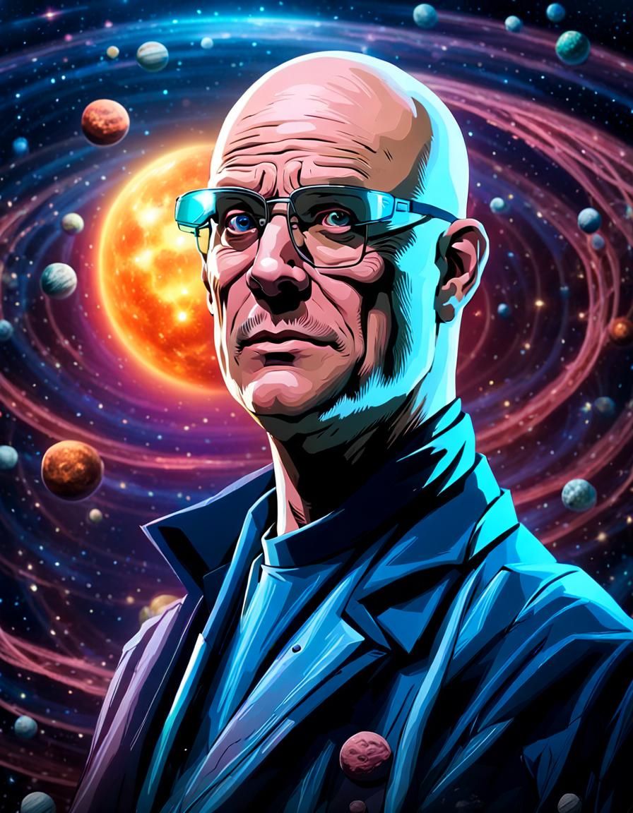 An Older Bald Thomas Dolby!