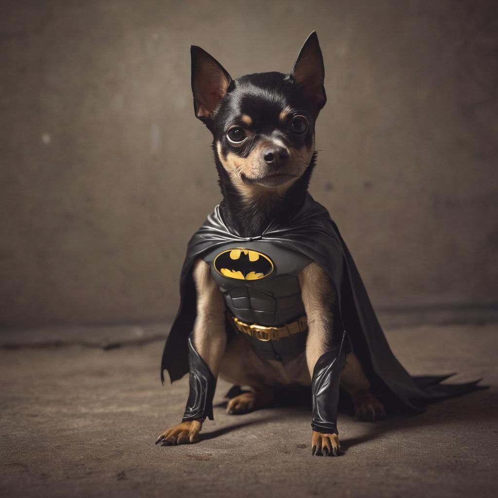 Bat-huahua  by @Mydnyte