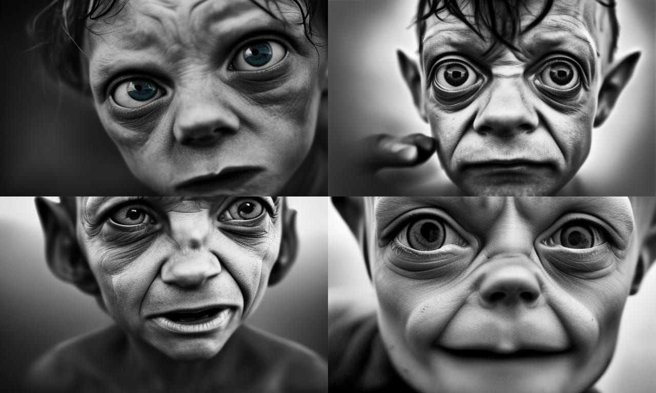 A young Gollum