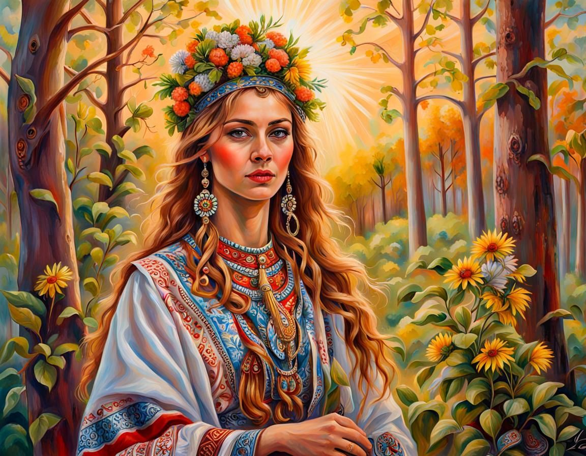 Forest goddess