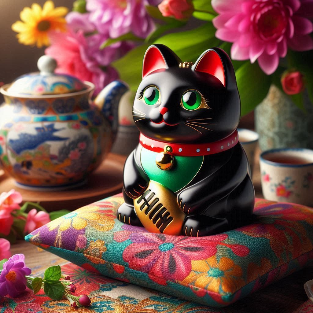 Maneki neko 🖤
