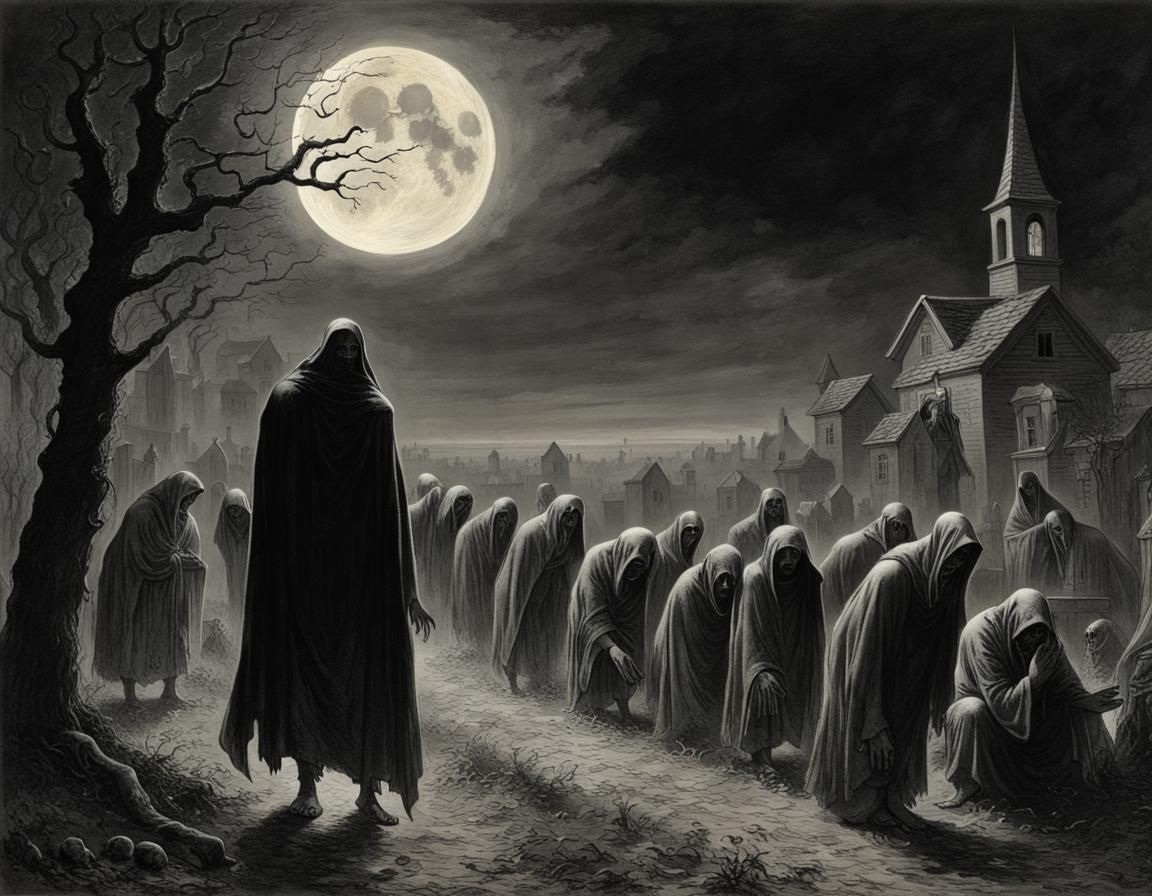 Honted villege   by @The ravan