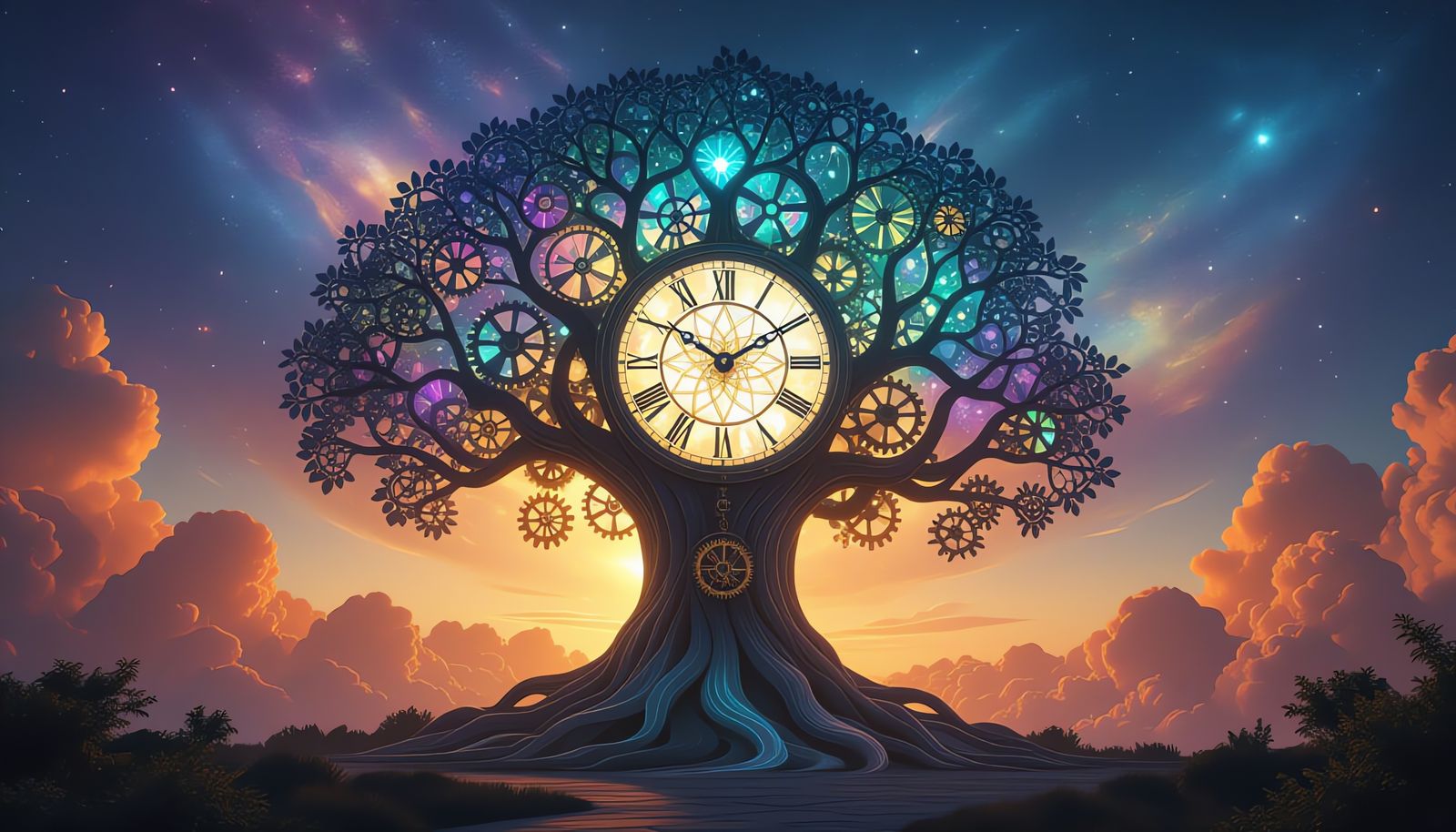 Clockwork tree  by @Salvador Daqui