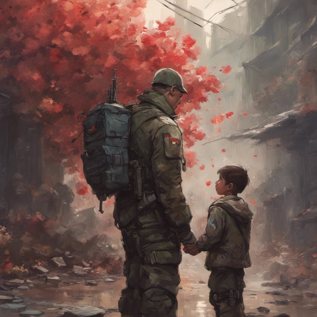 Welcome home (No more war)  by @Chennie