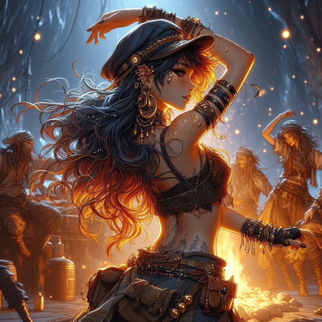 Hatted Bandits Dancing