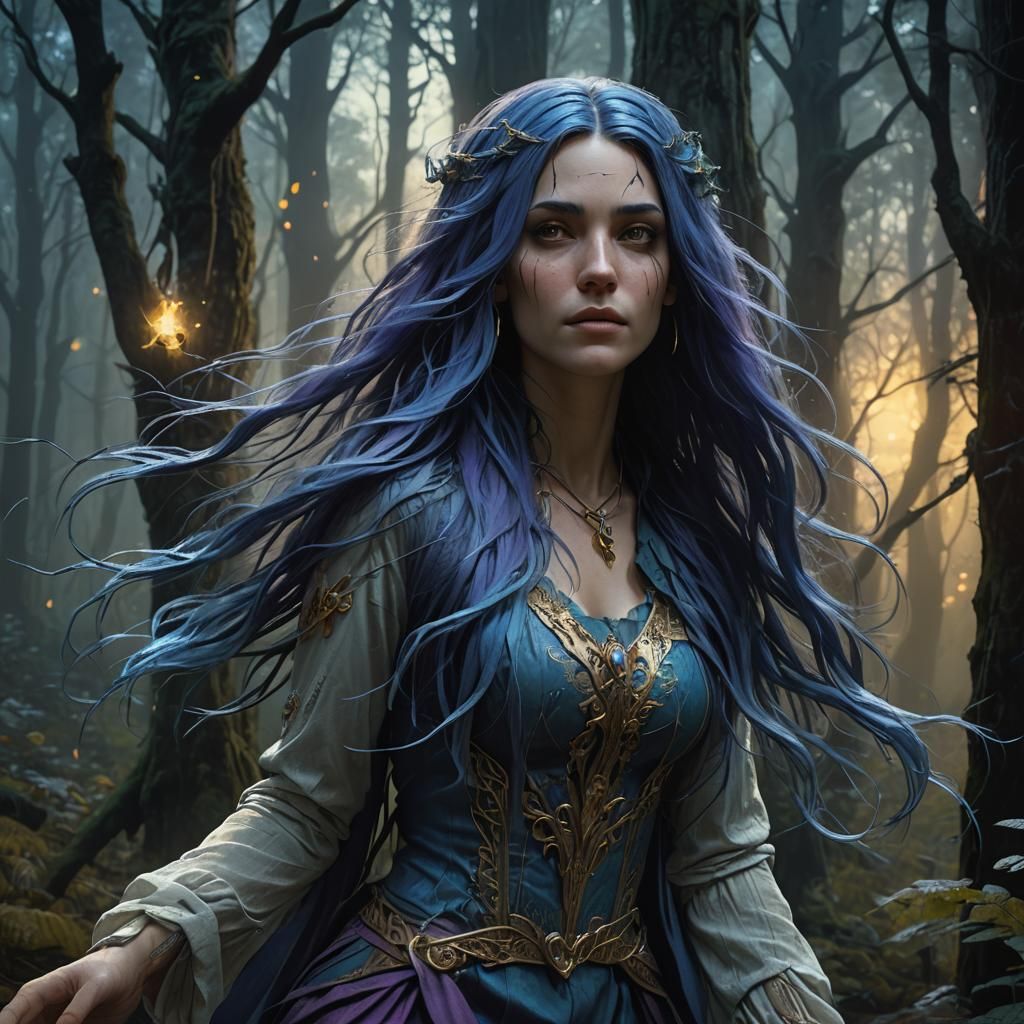 Will o' Wisp in Human Form