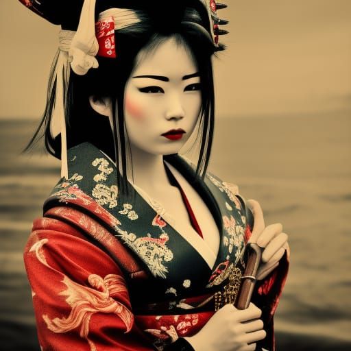 Pirate Queen of The China Sea - AI Generated Artwork - NightCafe Creator