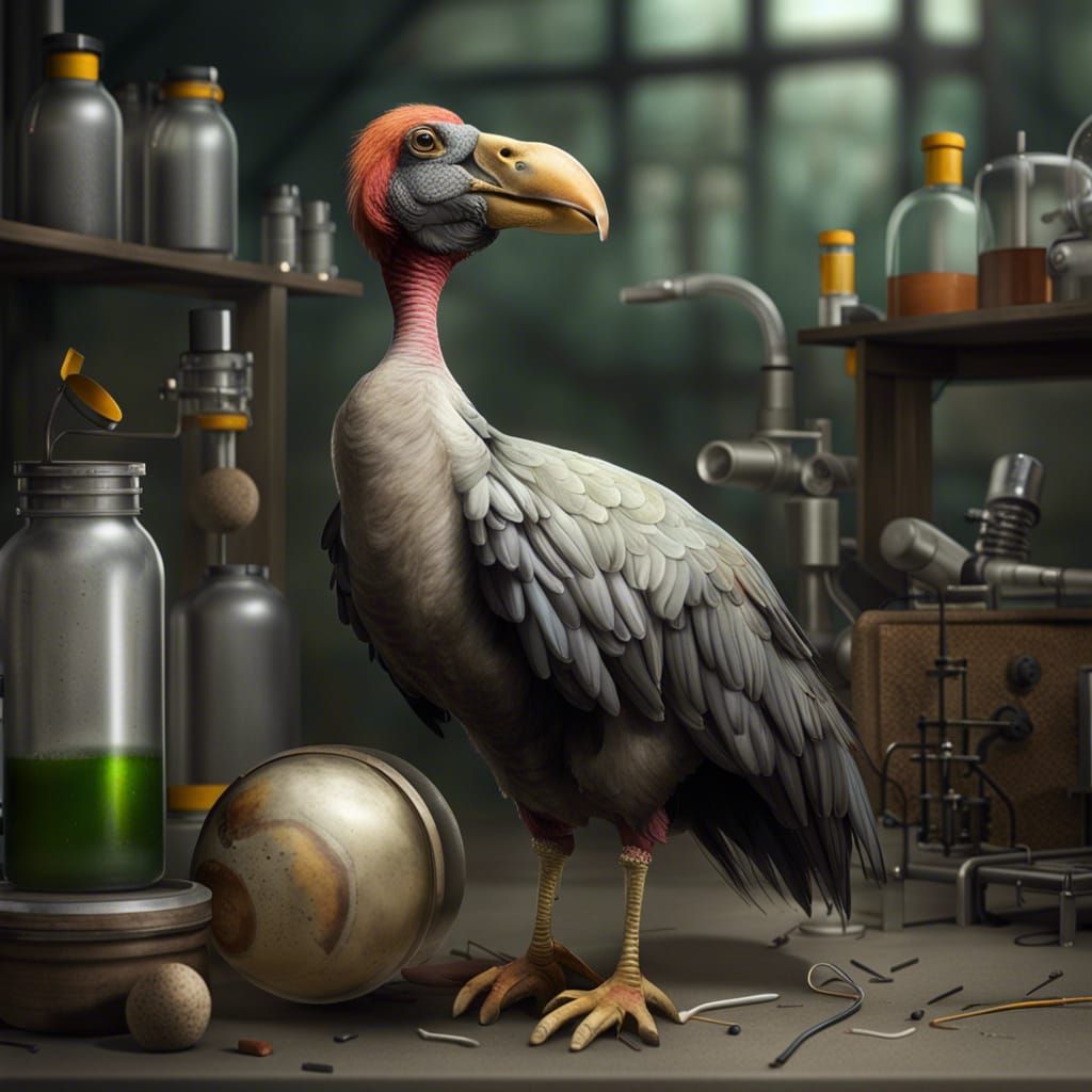Realistic Dodo bracht back to live