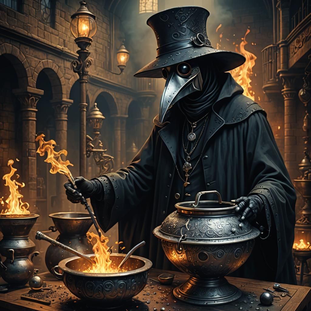 Plague Doctor Ai Generated Artwork Nightcafe Creator