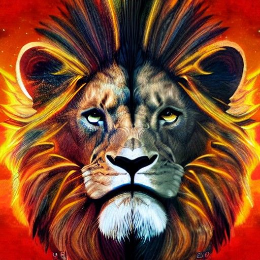Lion Samurai vs Berserker Tiger in Astral Style
