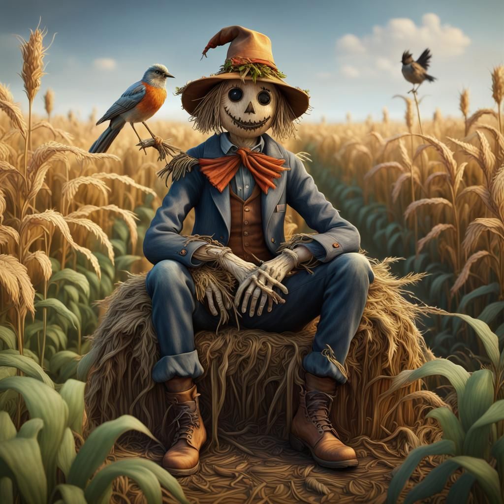 Scarecrow   by @Quibbles