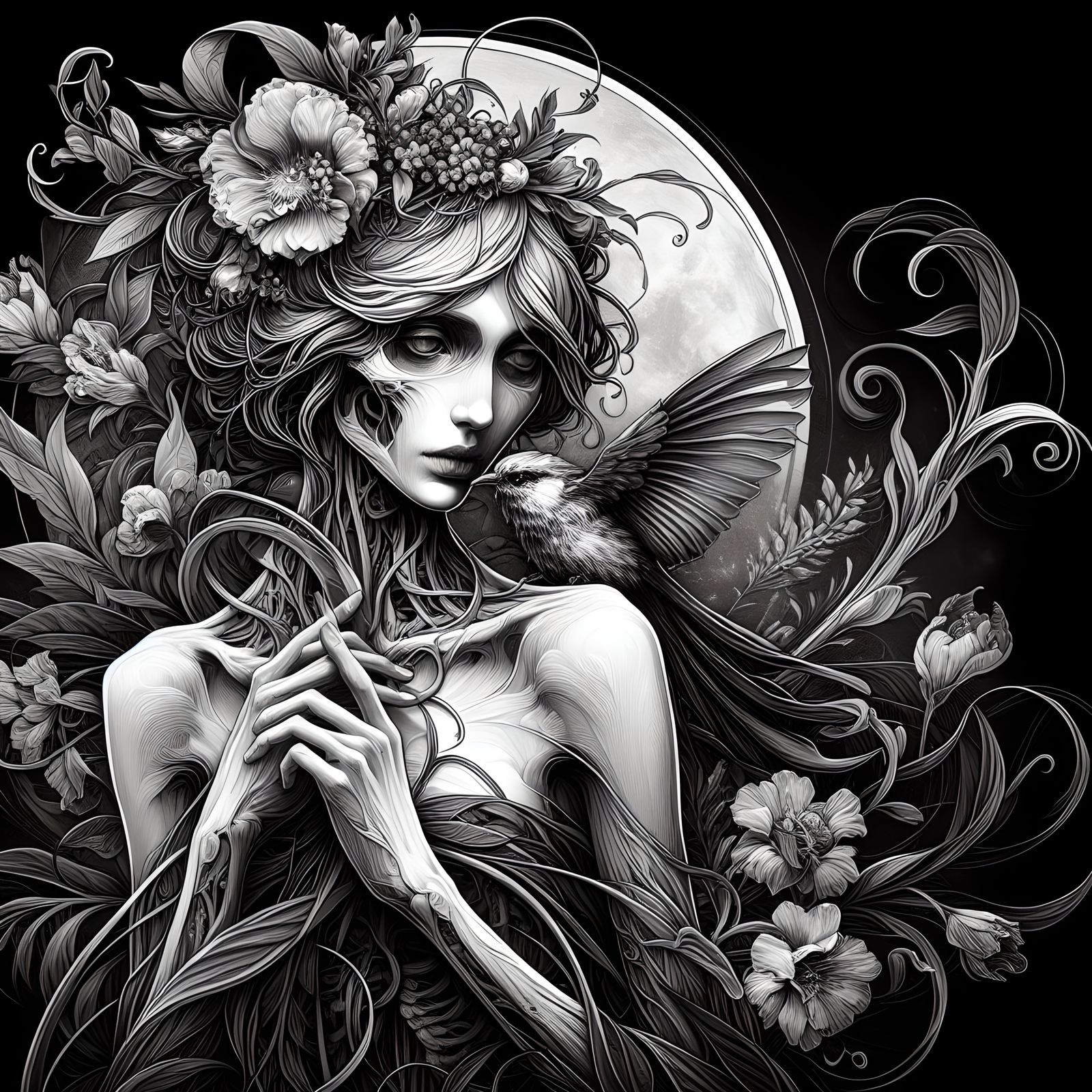 We slowly wither away