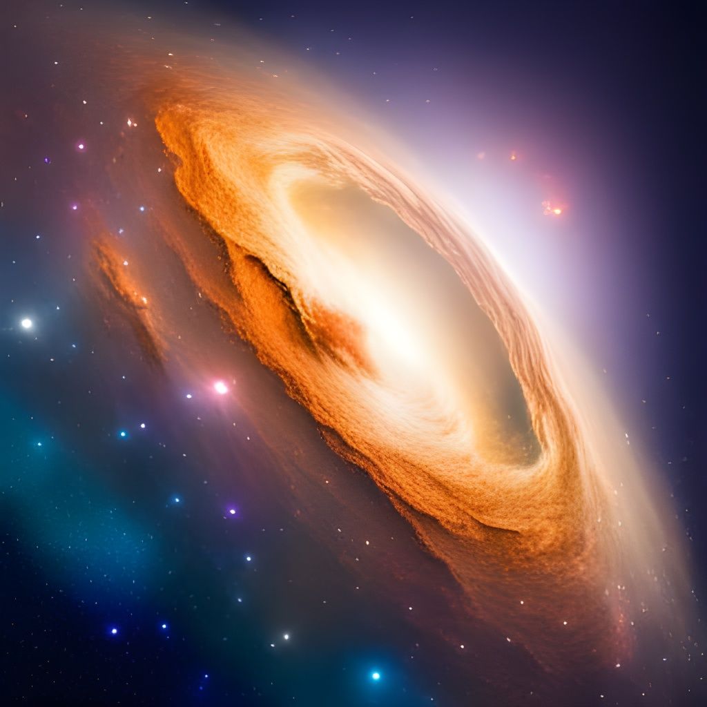 Far away, long ago, glowing hydrogen   by @Lourse 