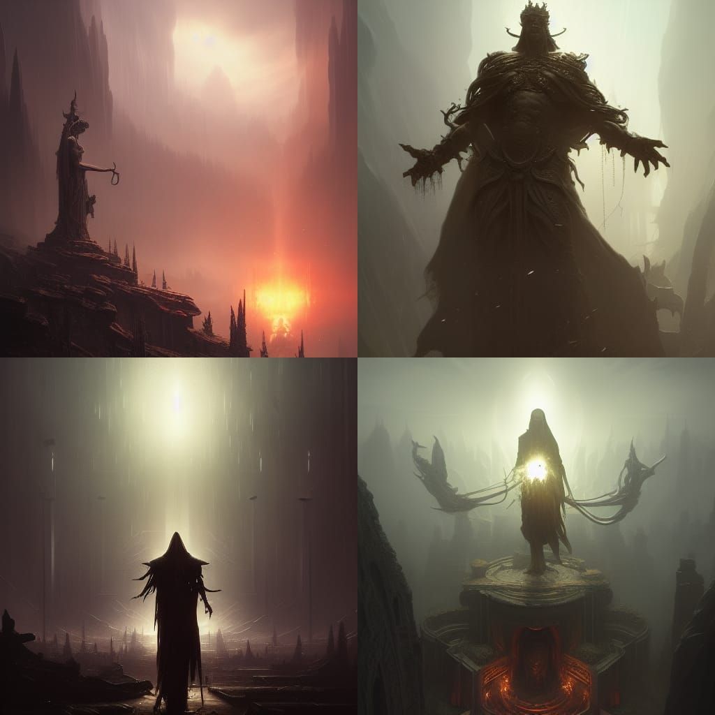 a deity that stands between life and death