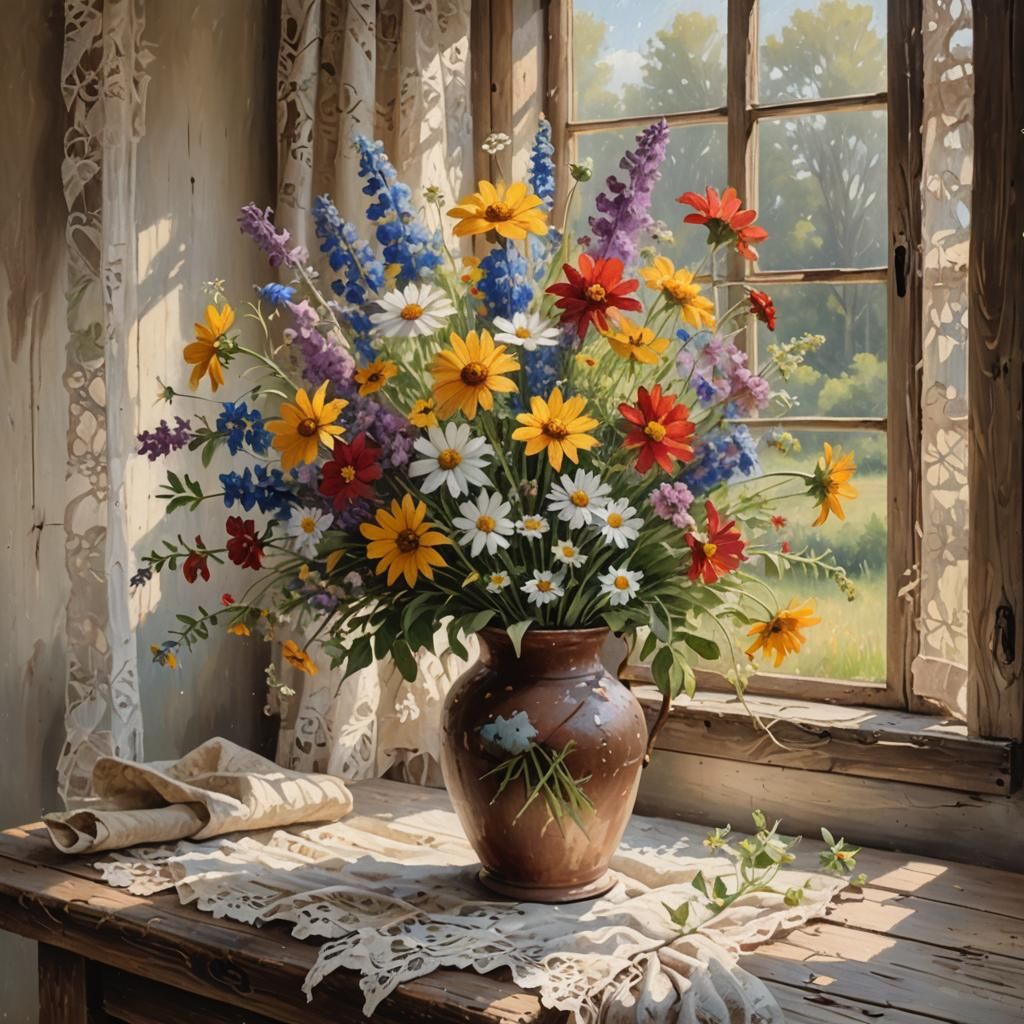 Wildflowers 🌼  by @Not mai fantasy