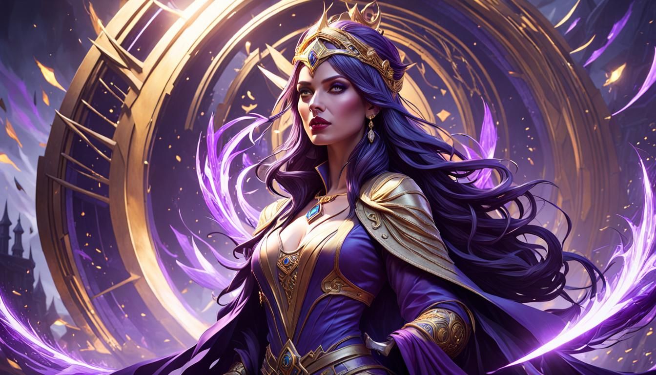 Sorceress, a masterpiece, 8k resolution, dark fantasy concep...