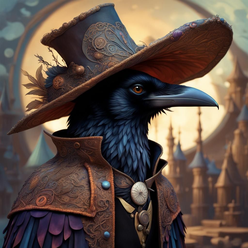 Sir Raven  by @Mariyan