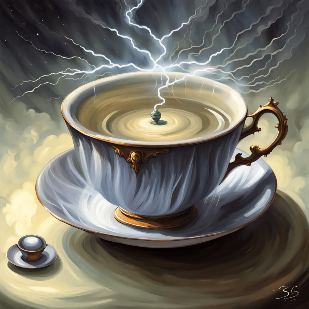 tempest in a teacup, small thunderstorm in a teacup s 5000 AI