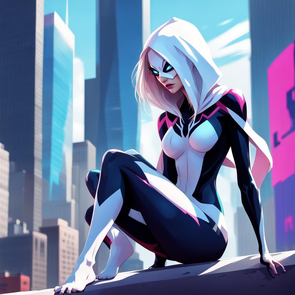 , stunning Spider-Gwen