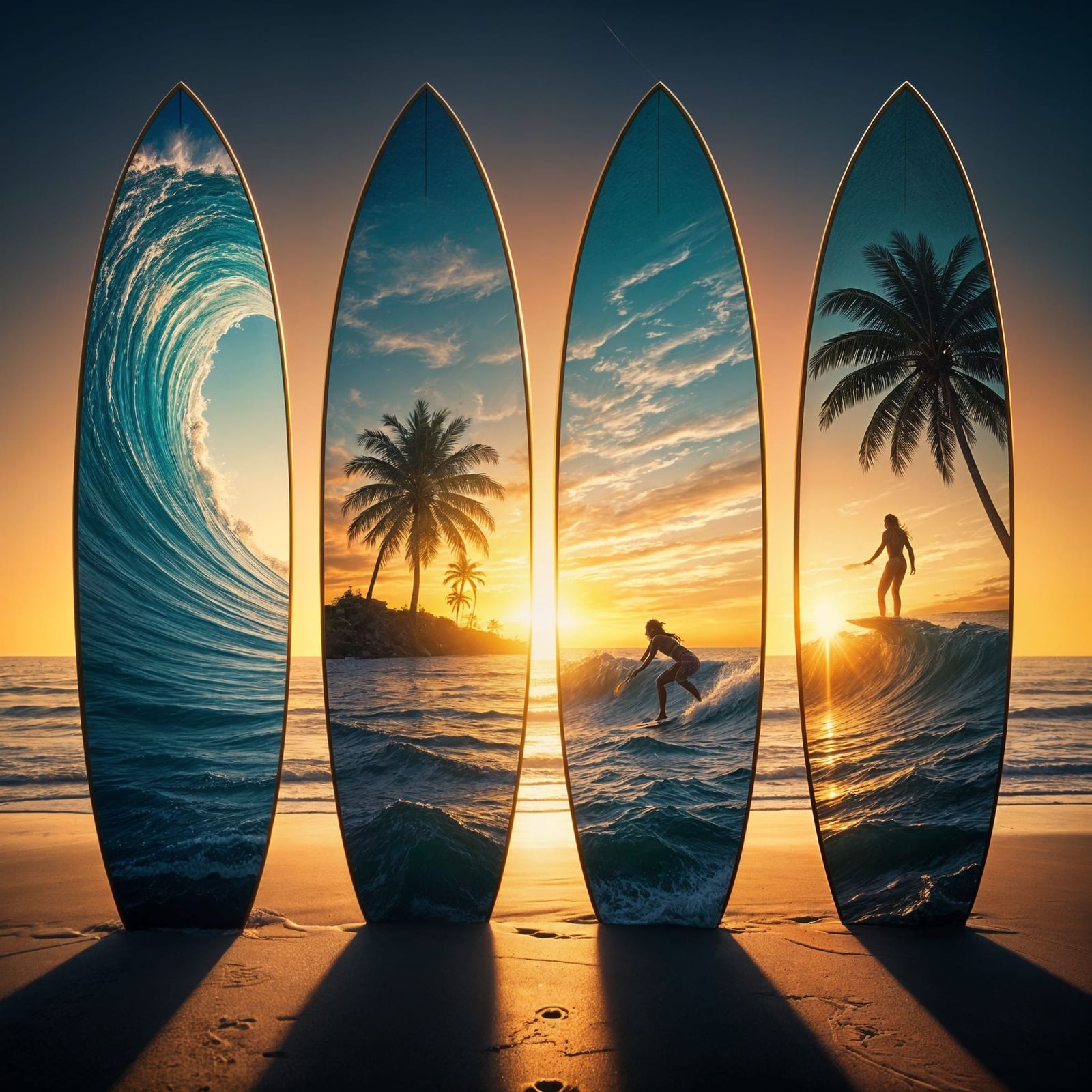 Surfing Boards  by @Valmond Teng
