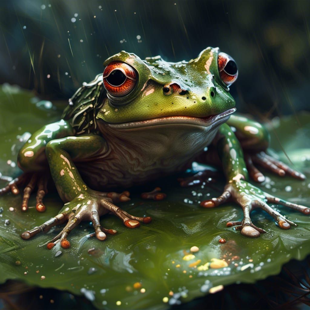 Frog   by @QueenKittyKat