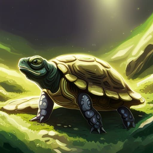 Common musk turtle - AI Generated Artwork - NightCafe Creator