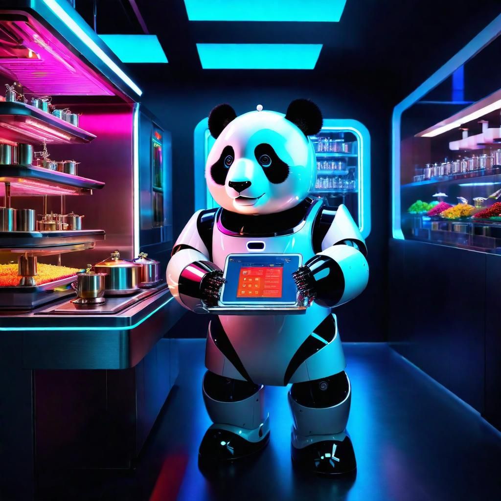 Robot butler - AI Generated Artwork - NightCafe Creator