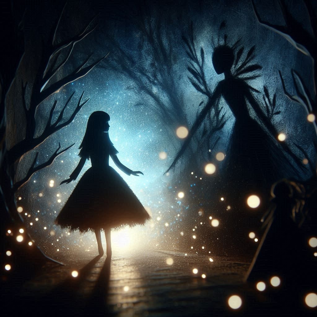 Suddenly an unusual stranger appeared by the path, she told me a tale and made me an offer...