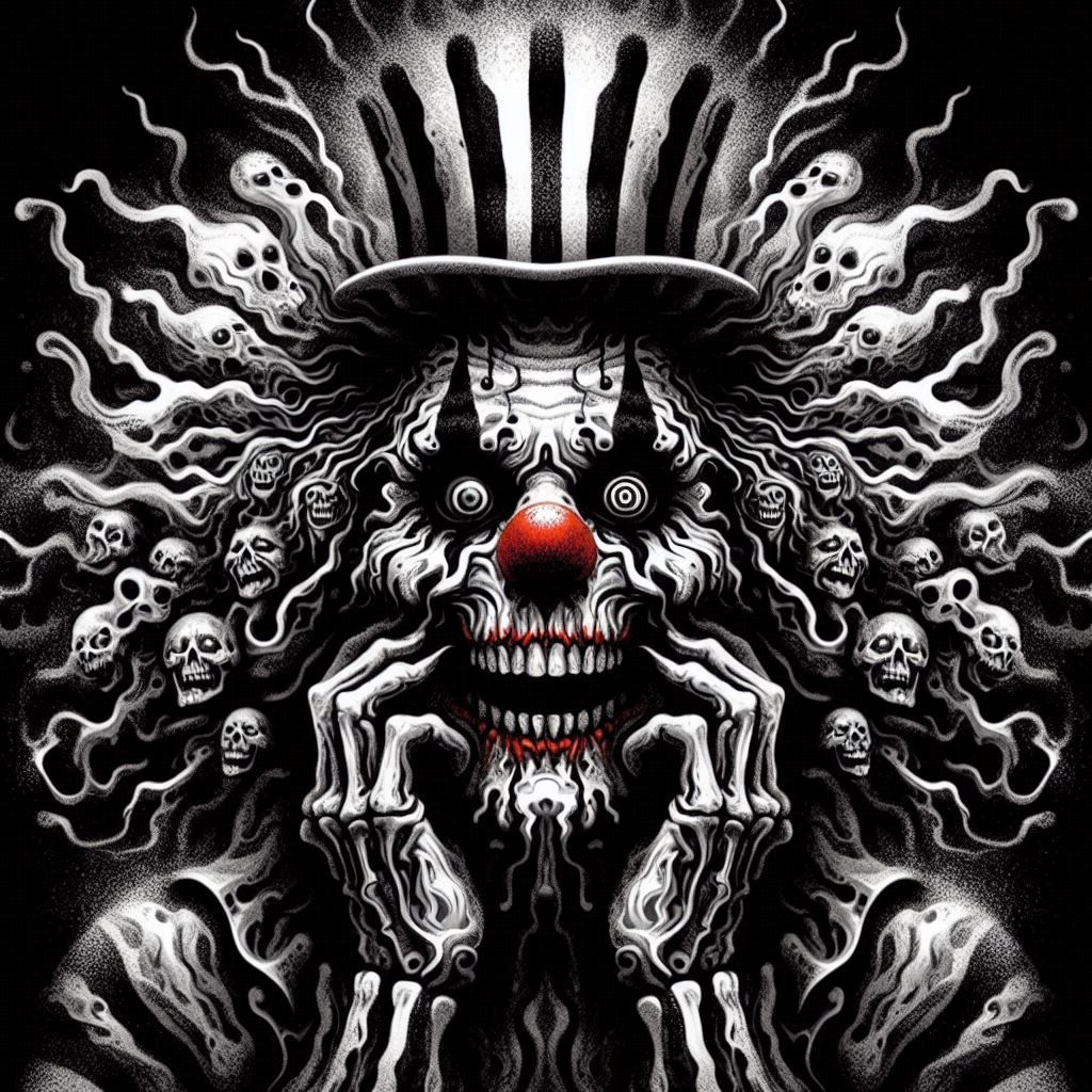 Clown hair