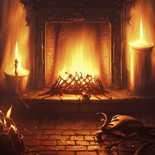 Jack Skellington Christmas tree fireplace a masterpiece, 8k resolution