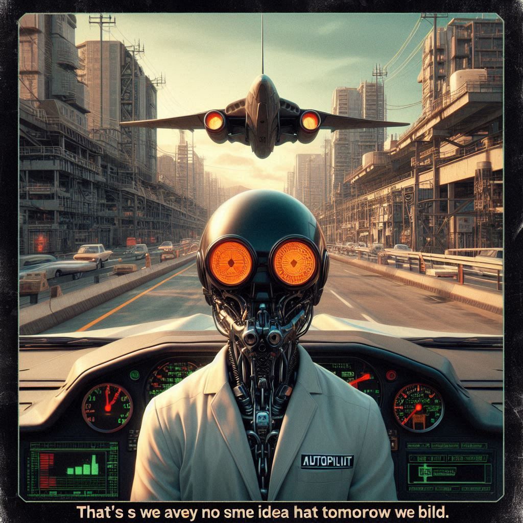 Autopilot poznatosti naspram toga da nemaš pojma što sutra nosi.. Od toga svi strahujemo zbog čega nosimo lance Matrixa.