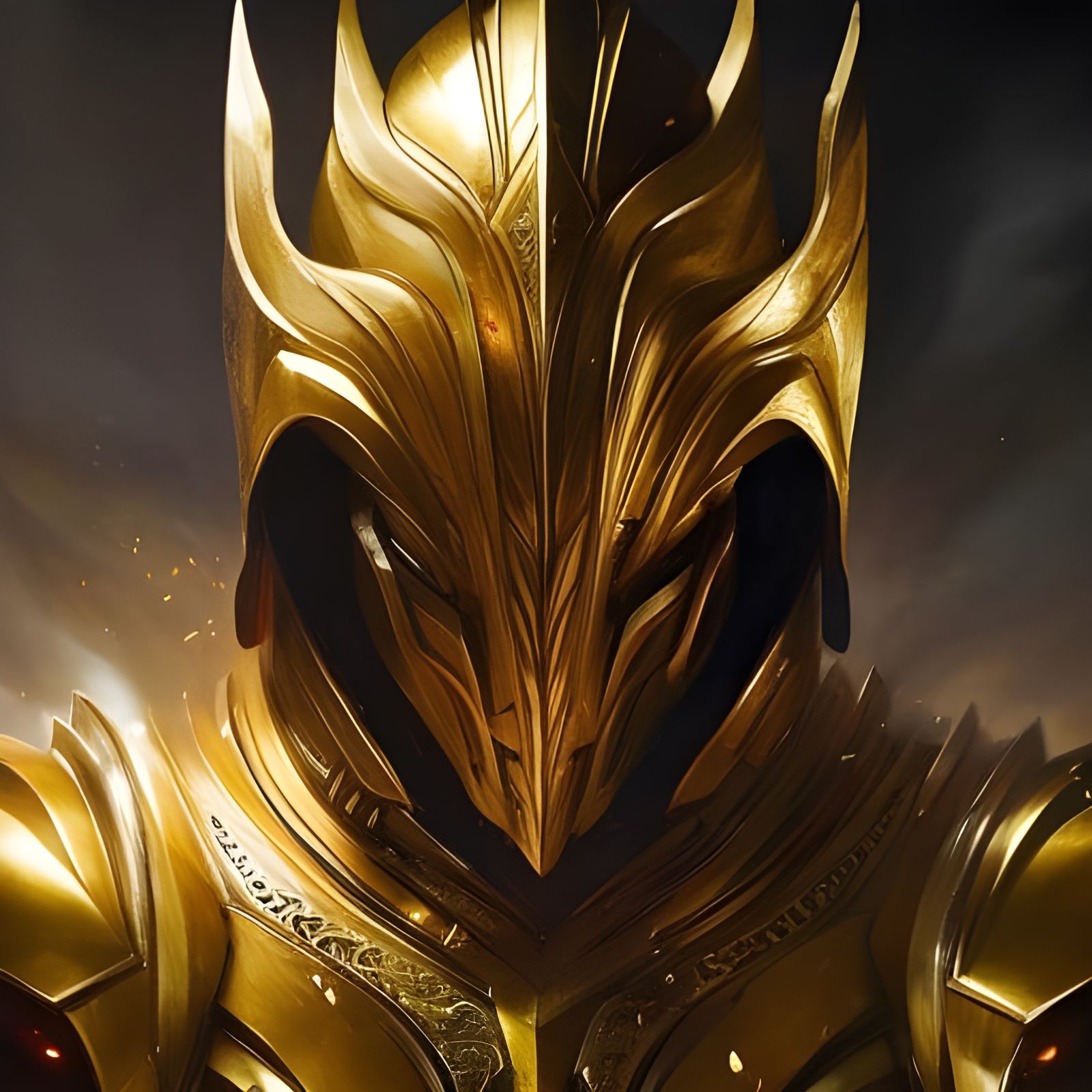 Bathed in Gold
