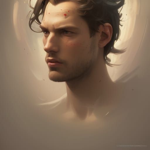 Florian head and shoulders portrait, 8k resolution concept a...