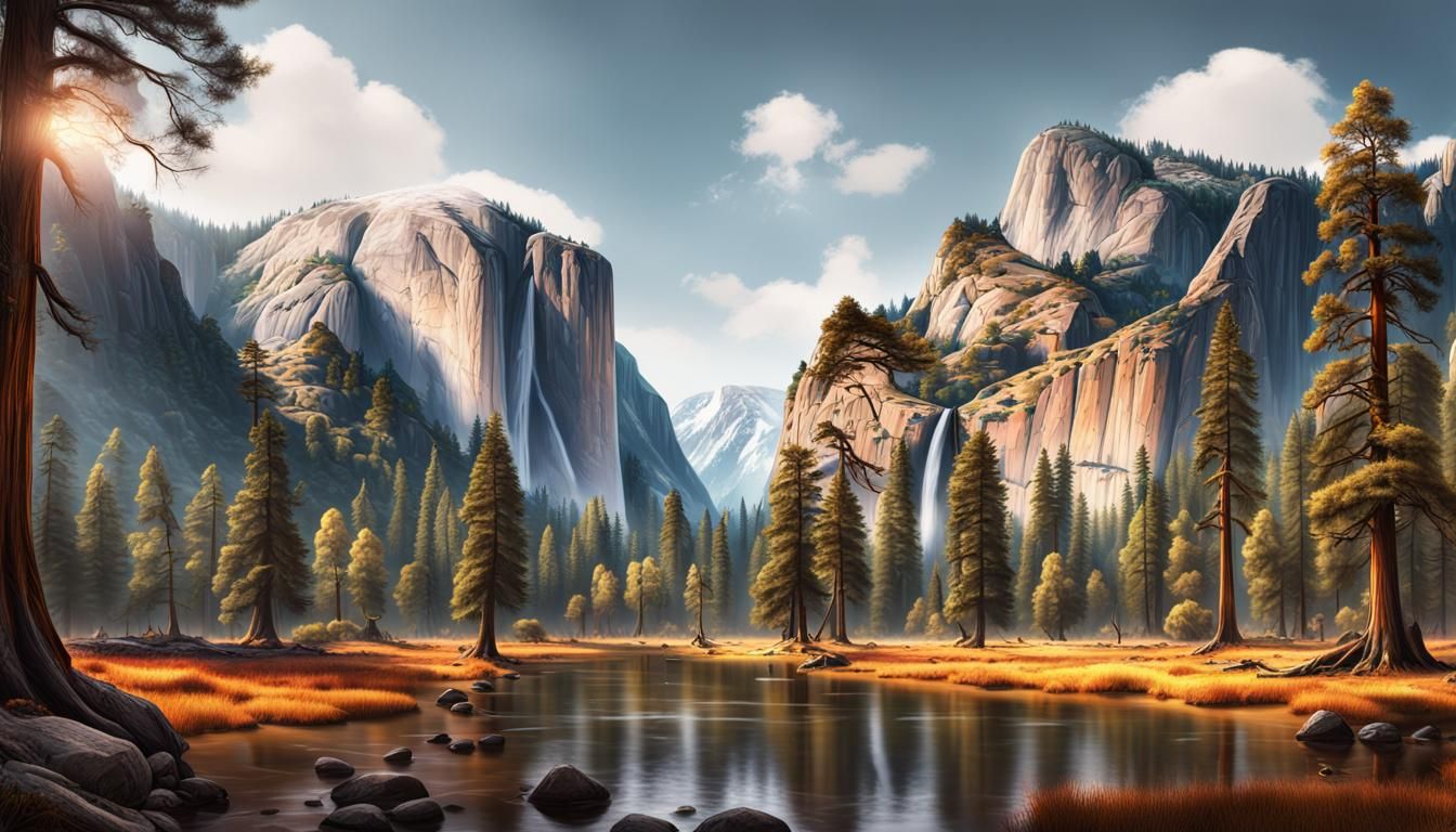 Majestic Yosemite  by @Charlotte