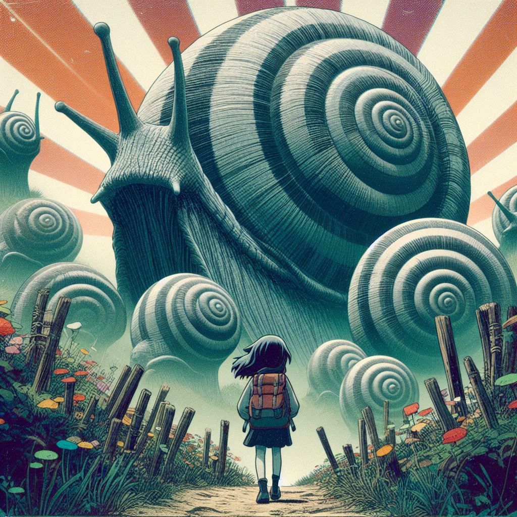 The Snail Dream (a real dream last weekend)  by @Wolf Parsnip
