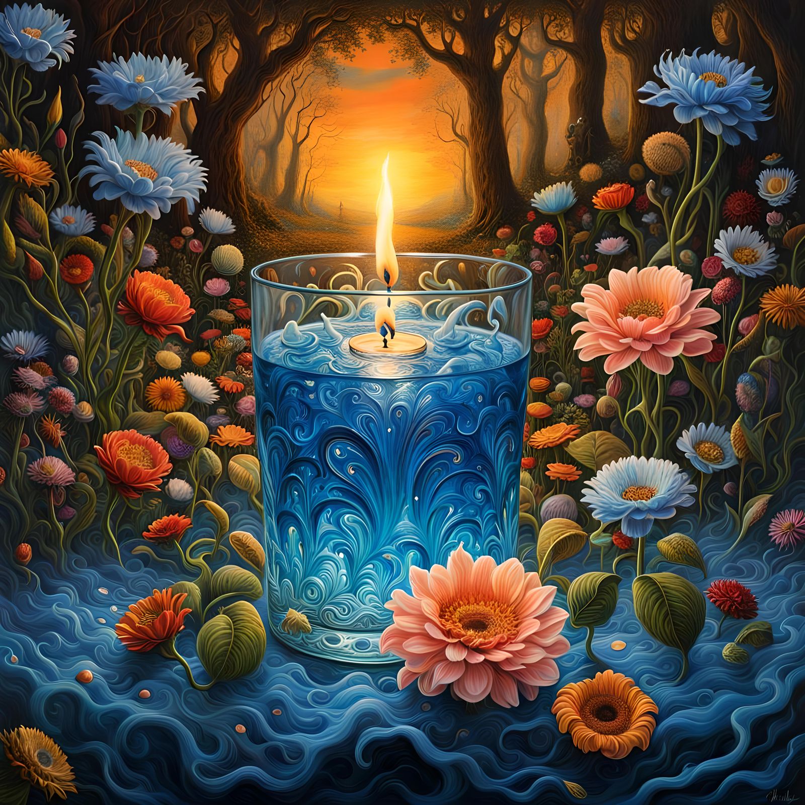 eternal youth candle   by @Lemon Zest 