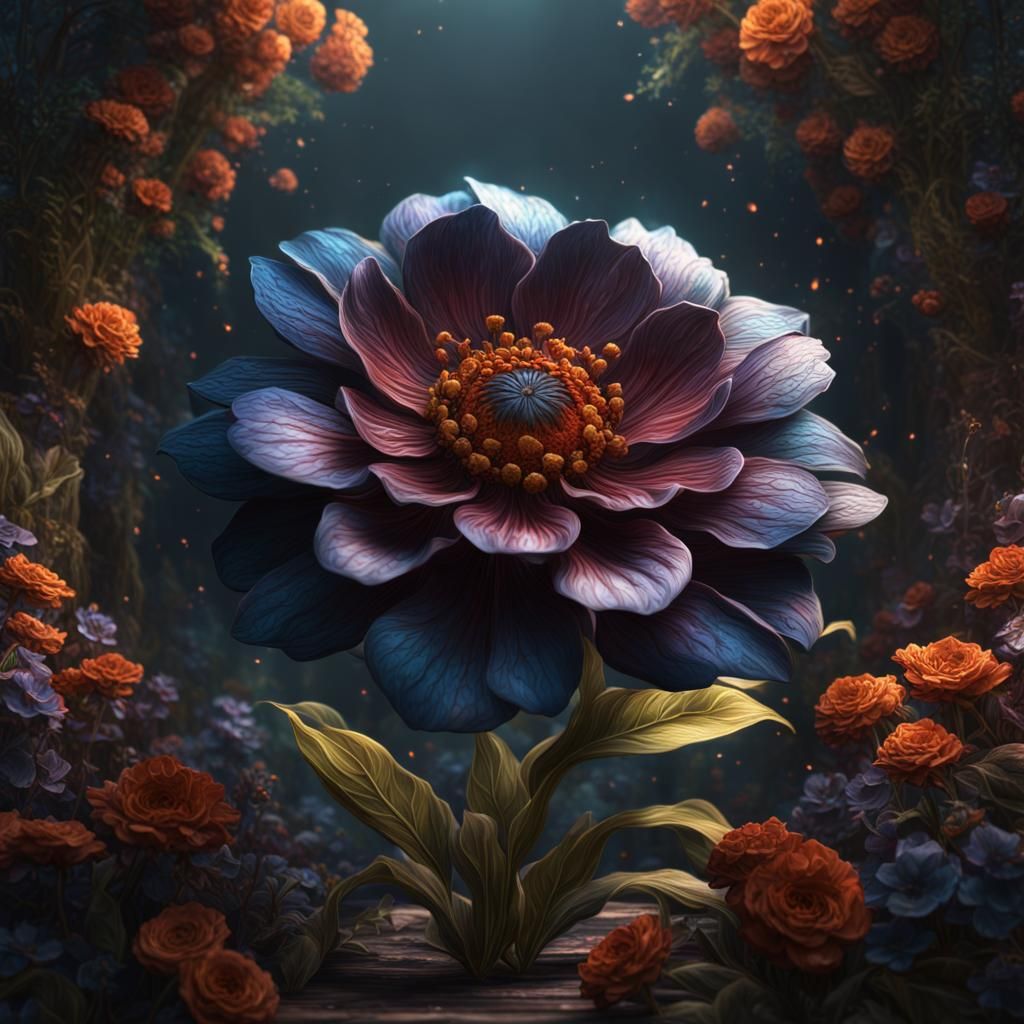 today with your way you offer me this open flower in your ch...