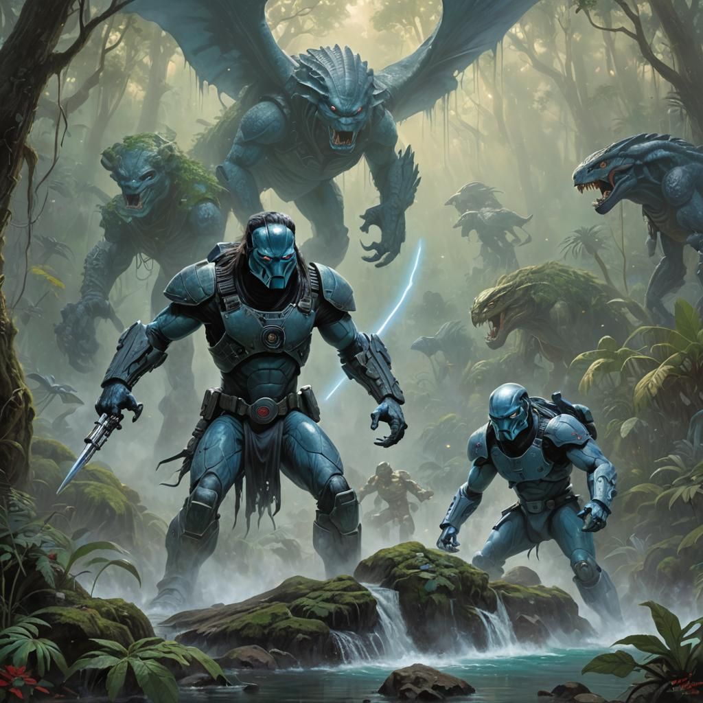 thrawn predator mash-up