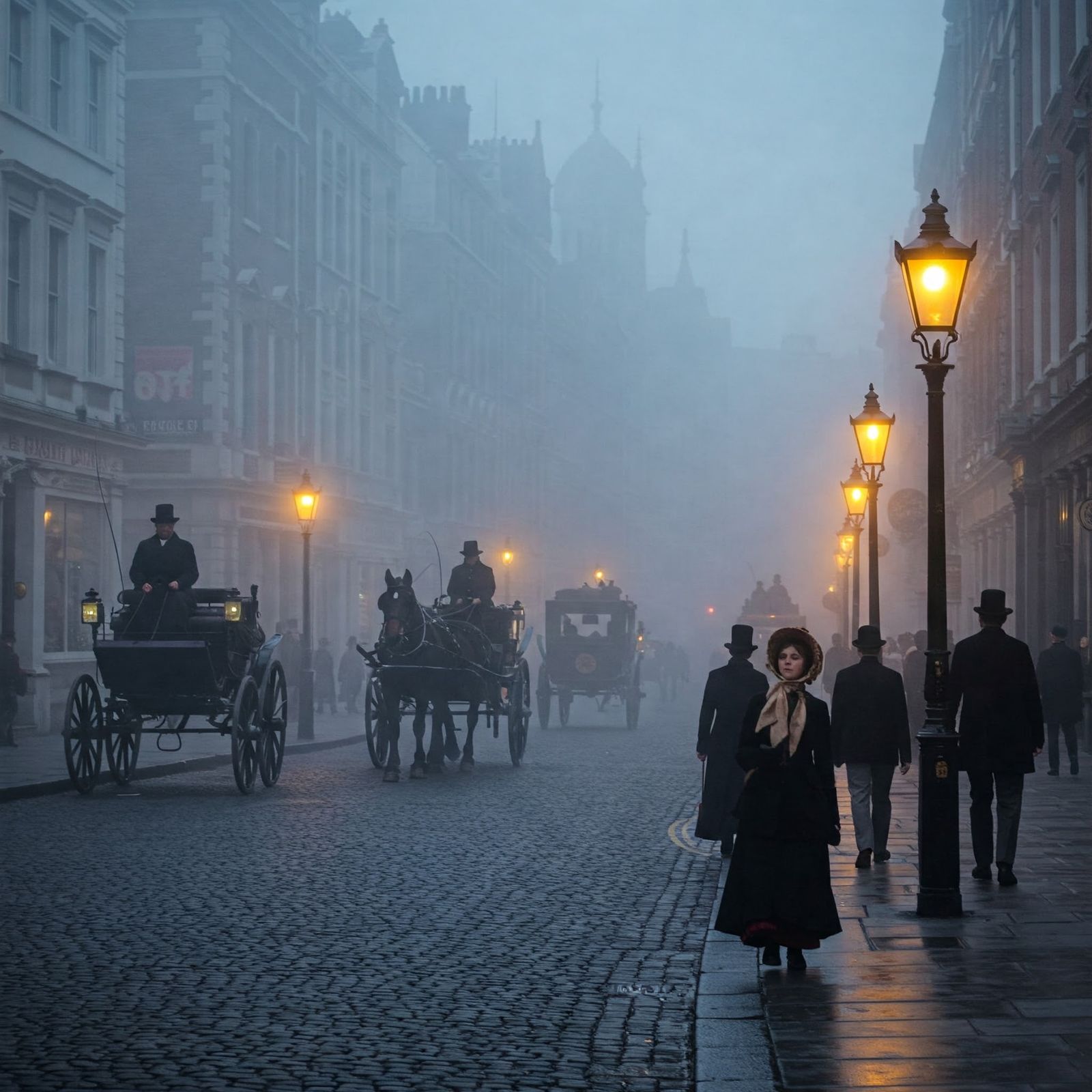 “Morning Fog on Fleet Street”