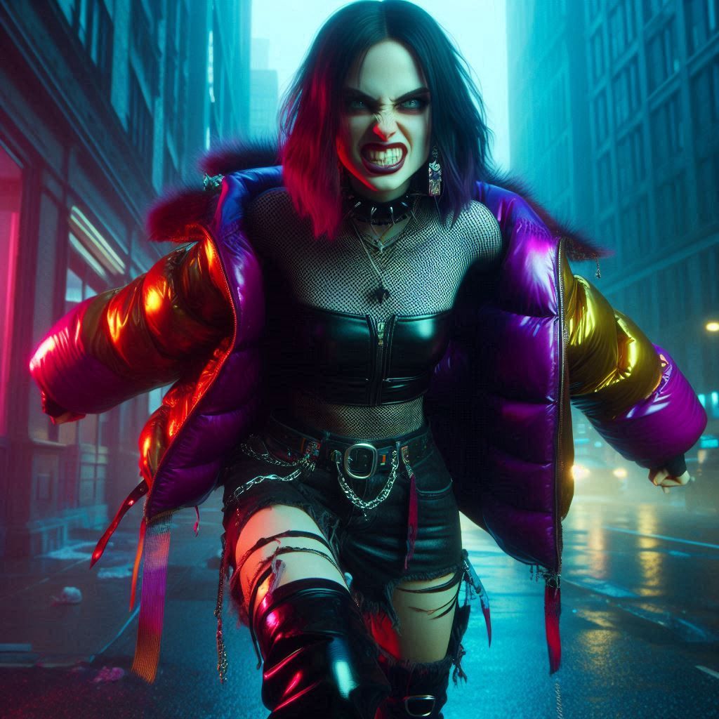 I'm a little bit crazy, he he he he