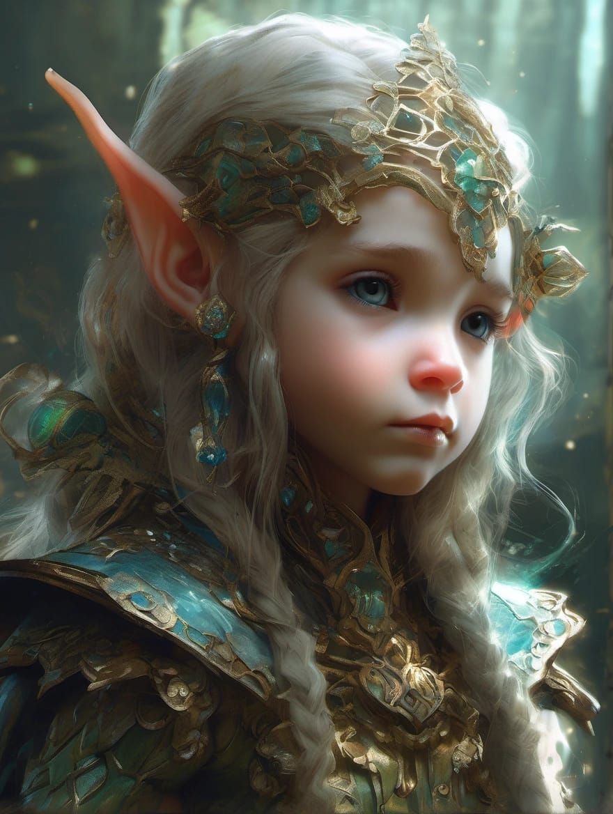 Elf little princess