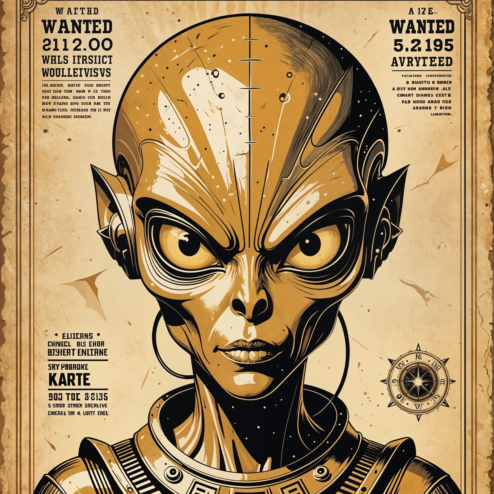 Have you seen this alien? Bounty: 100.000£  by @Rachel