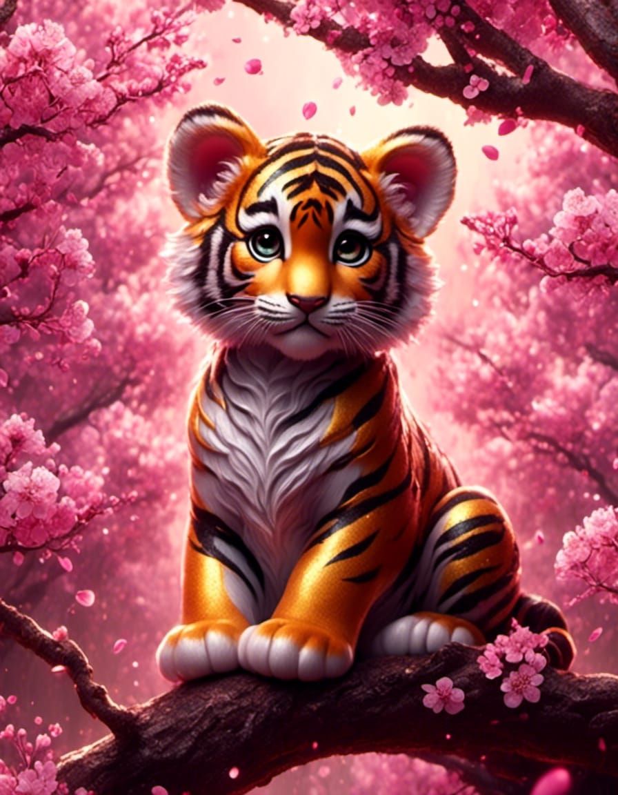  Cherry Blossom Tiger